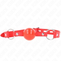 Kink Ball Gag with Lock for BDSM Play