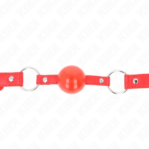 Kink Ball Gag with Lock for BDSM Play
