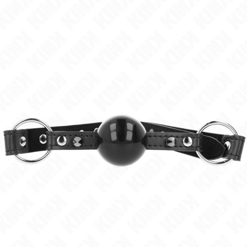 Kink Mordaza De Bola 4.5 Cm Transpirable Negro