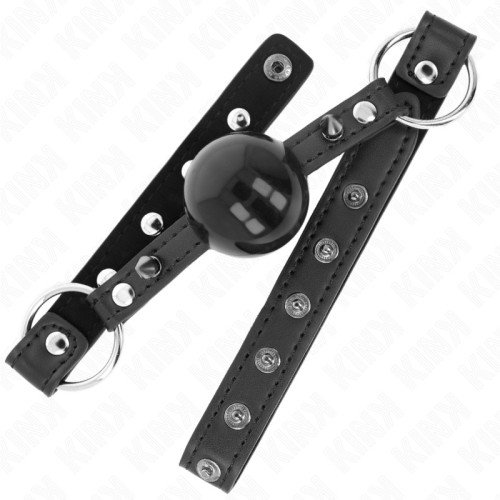 Kink Mordaza De Bola 4.5 Cm Transpirable Negro