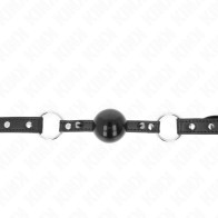 Kink Mordaza De Bola 4.5 Cm Transpirable Negro