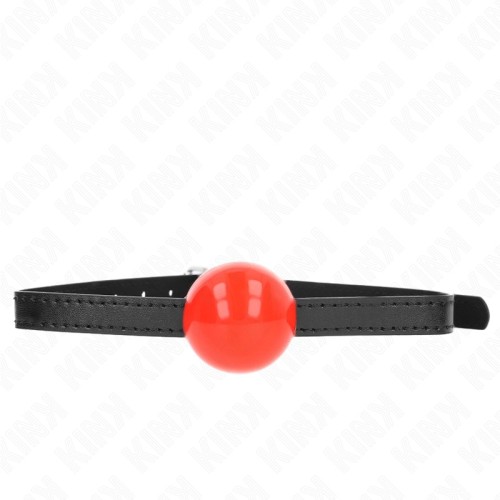 Kink - Solid Red Ball Gag 4 cm