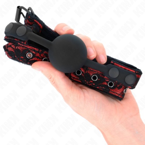 KINK Silicone Ball Gag for BDSM Play