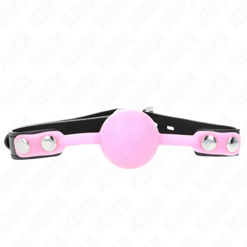 Kink Silicone Ball Gag 4 cm in Glow-in-the-Dark