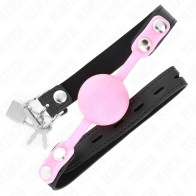 Kink Silicone Ball Gag 4 cm in Glow-in-the-Dark