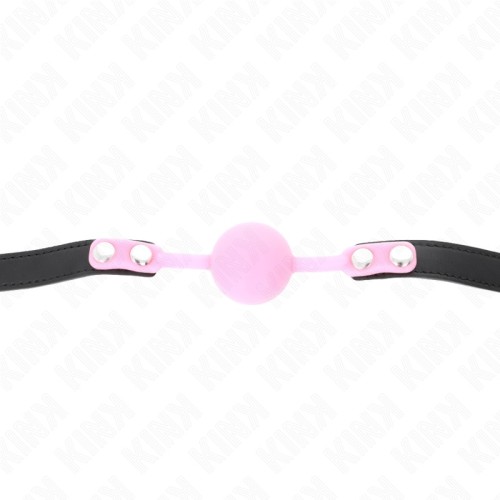 Kink Silicone Ball Gag 4 cm in Glow-in-the-Dark