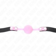 Kink Silicone Ball Gag 4 cm in Glow-in-the-Dark