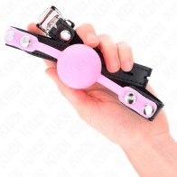 Kink Silicone Ball Gag 4 cm in Glow-in-the-Dark