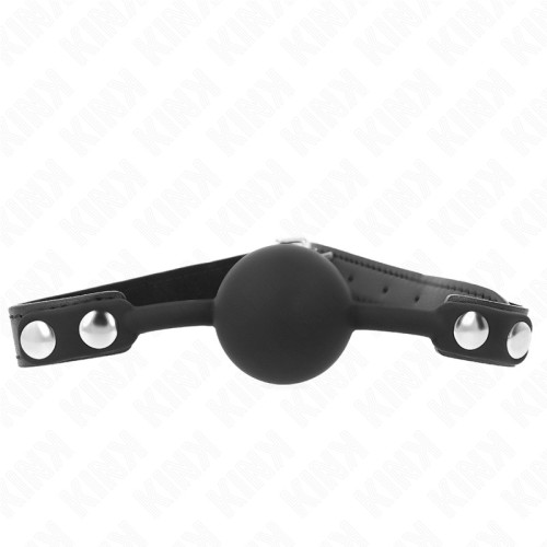 Kink Silicone Ball Gag 4 cm for BDSM Experience