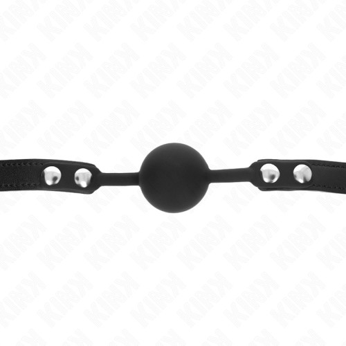 Kink Silicone Ball Gag 4 cm for BDSM Experience
