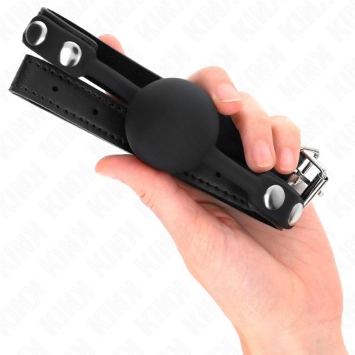 Kink Silicone Ball Gag 4 cm for BDSM Experience