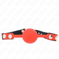 Mordaza De Bola 4 Cm De Silicona para Pasión BDSM