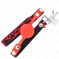 Mordaza De Bola 4 Cm De Silicona para Pasión BDSM