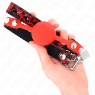 Mordaza De Bola 4 Cm De Silicona para Pasión BDSM