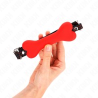 KINK Bone Gag Red - Ultimate Restraint and Comfort