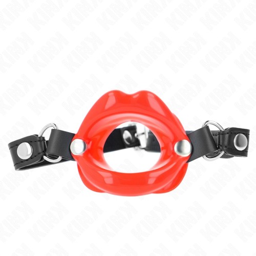 Kink Leather Gag for BDSM Restraint