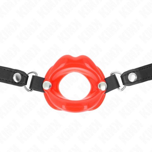 Kink Leather Gag for BDSM Restraint