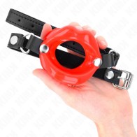 Kink Leather Gag for BDSM Restraint