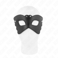 Kink Butterfly Faux Leather Mask for BDSM Play