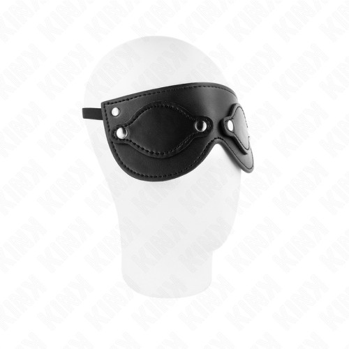 Máscara De Polipiel Kink Con Cubiertas Para Ojos Desmontables