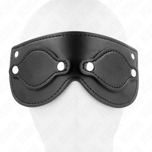 Máscara De Polipiel Kink Con Cubiertas Para Ojos Desmontables