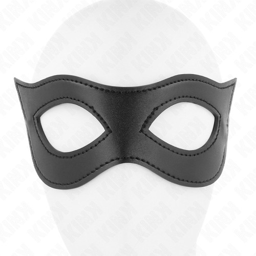 Kink Faux Leather Mask - BDSM Mystery