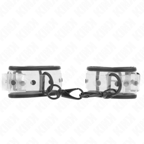 Kink Adjustable Transparent Cuffs for Enhanced Control