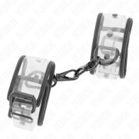 Kink Adjustable Transparent Cuffs for Enhanced Control
