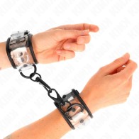 Kink Adjustable Transparent Cuffs for Enhanced Control