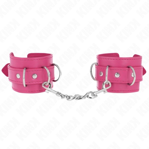 Kink Adjustable Wrist Cuffs with 3 D-Rings
