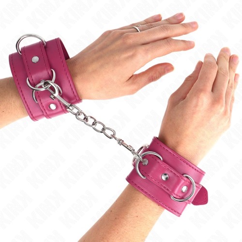 Kink Adjustable Wrist Cuffs with 3 D-Rings