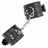 Kink Adjustable Black Wrist Restraints for Safe BDSM Experiences