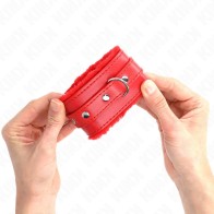 Kink Premium Padded Wrist Restraints Red