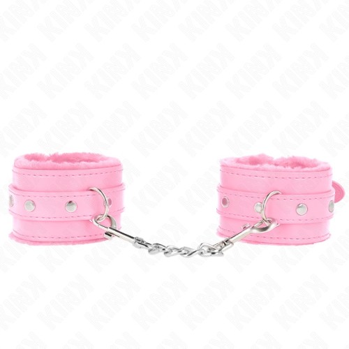 Kink - Luxury Pink Cuffs for BDSM Play