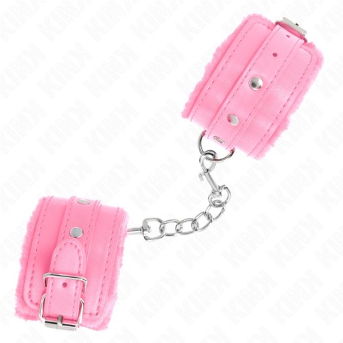 Kink - Luxury Pink Cuffs for BDSM Play