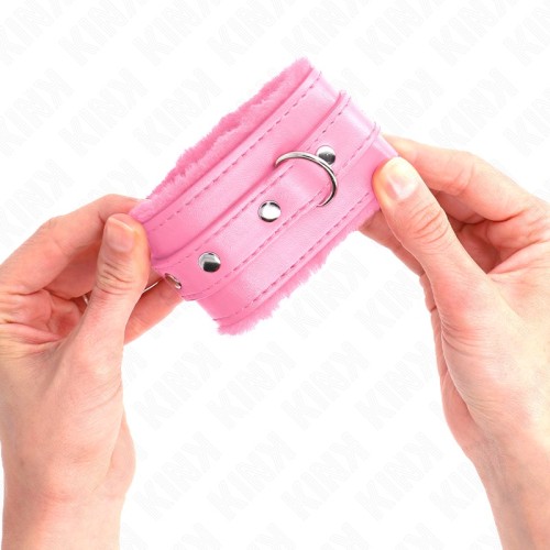 Kink - Luxury Pink Cuffs for BDSM Play