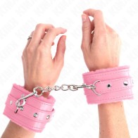 Kink - Luxury Pink Cuffs for BDSM Play