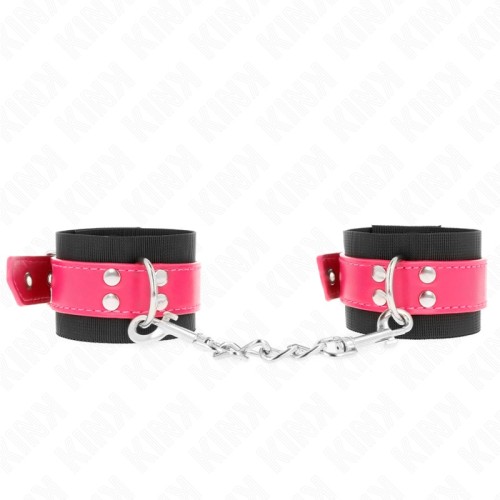 Kink Adjustable Black Nylon Wrist Restraints for Ultimate Control