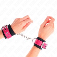 Kink Adjustable Black Nylon Wrist Restraints for Ultimate Control