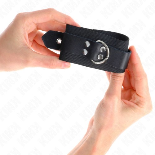 Kink Adjustable Nylon Wrist Cuffs - BDSM Comfort and Control
