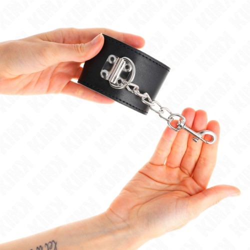 Kink Adjustable Metal Wrist Cuffs with Lock