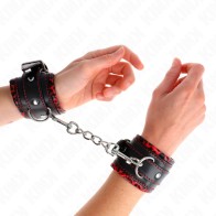 Kink - Adjustable Red/Black Wrist Cuffs
