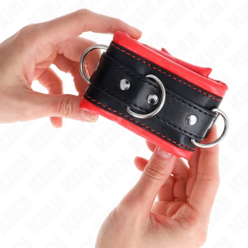 Kink Adjustable Heavy Wrist Cuffs - Durable BDSM Gear