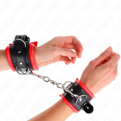 Kink Adjustable Heavy Wrist Cuffs - Durable BDSM Gear