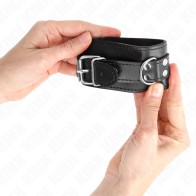 Kink Simple Adjustable Wrist Cuffs Black