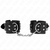 Kink Muñequeras Doble Tachuelas para Juegos BDSM