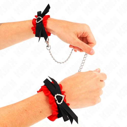 Kink Adjustable Lace Wrist Cuffs