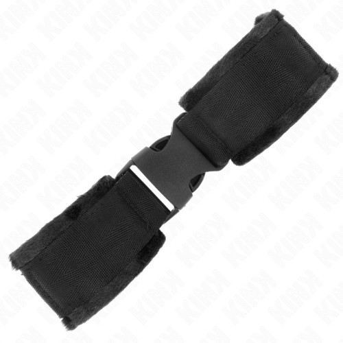Adjustable Nylon Wrist Cuffs for BDSM Play