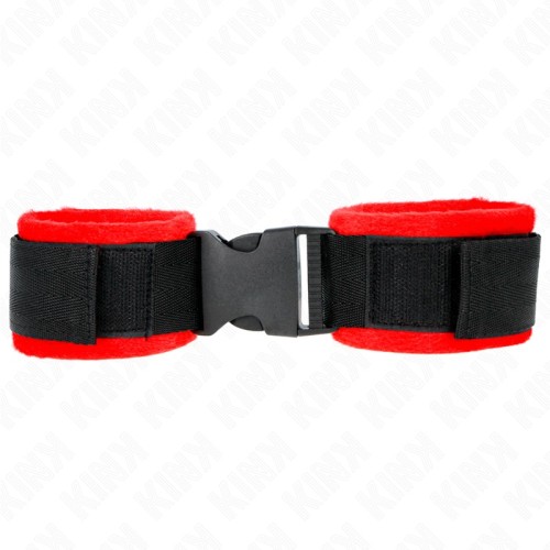 Kink Adjustable Nylon Wrist Cuffs for BDSM Play