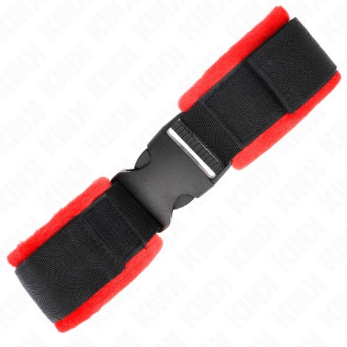 Kink Adjustable Nylon Wrist Cuffs for BDSM Play